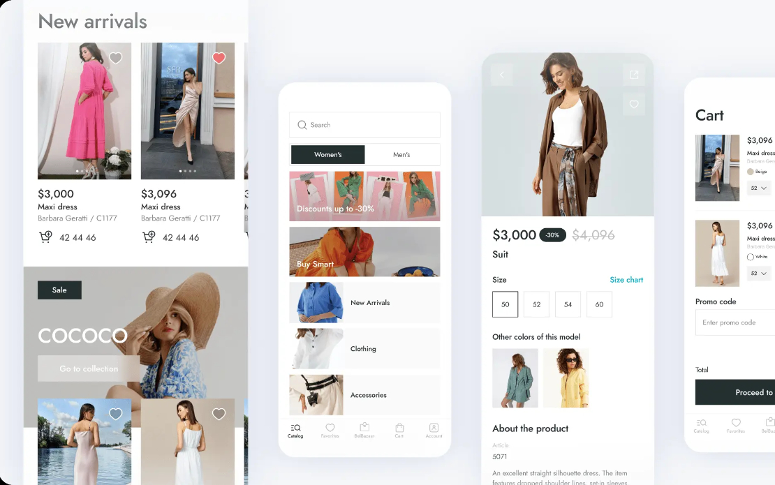 Belbazar – Mobile Application for a Fashion Marketplace