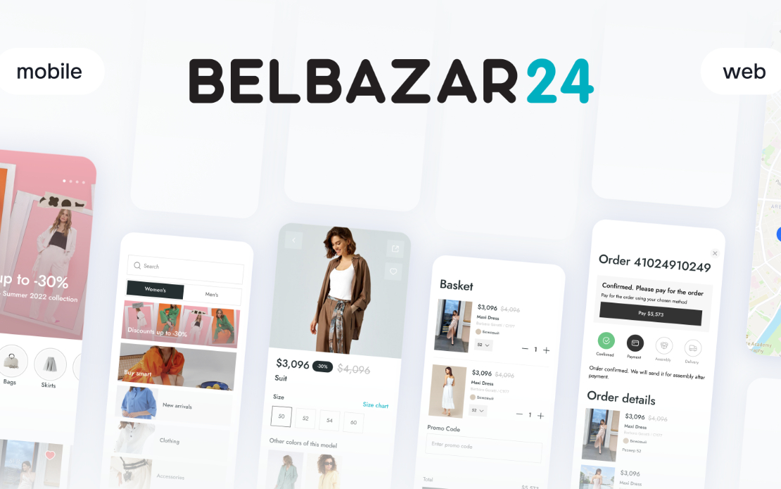 Belbazar – Mobile Application for a Fashion Marketplace