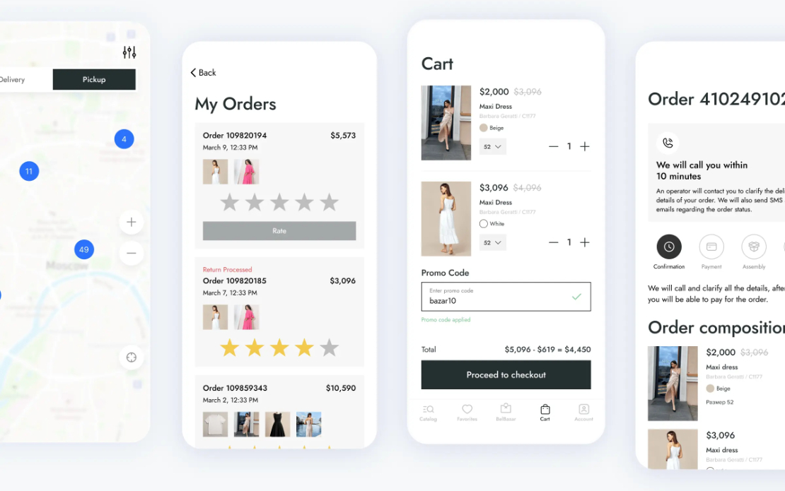 Belbazar – Mobile Application for a Fashion Marketplace