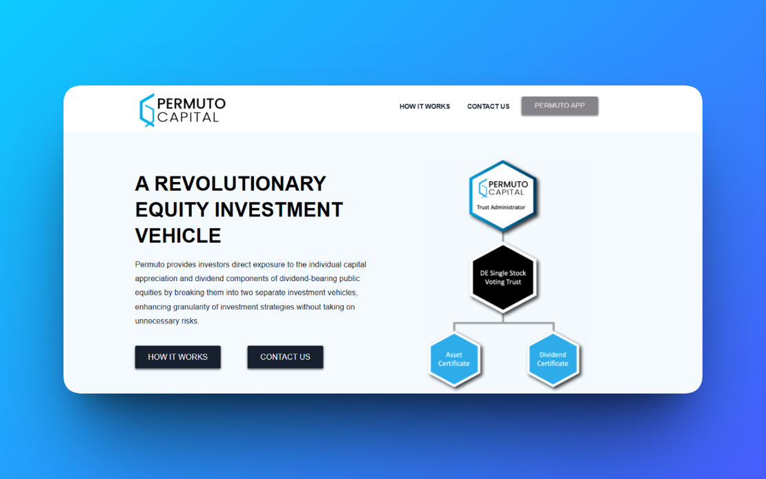 Permuto Capital – A Revolutionary Equity Investment Vehicle