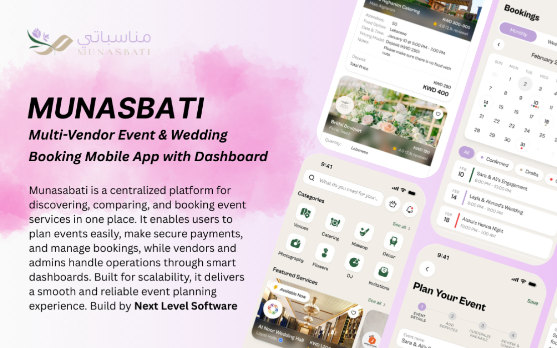 Munasbati – Event Planning Marketplace