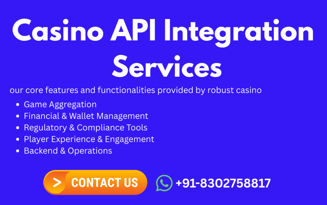 Casino API Integration Services