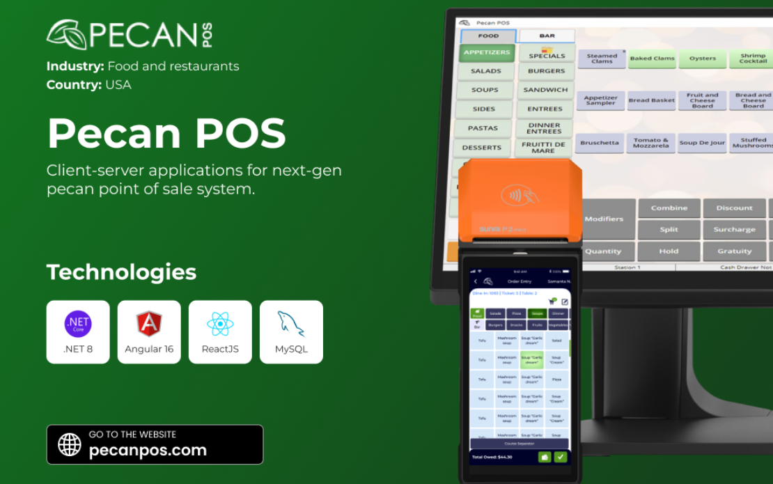 Case Study: Custom Point-of-Sale (POS) System Development for Pecan