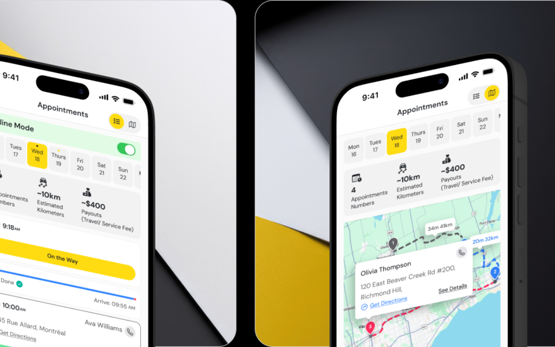 Property Vision, Tracking App