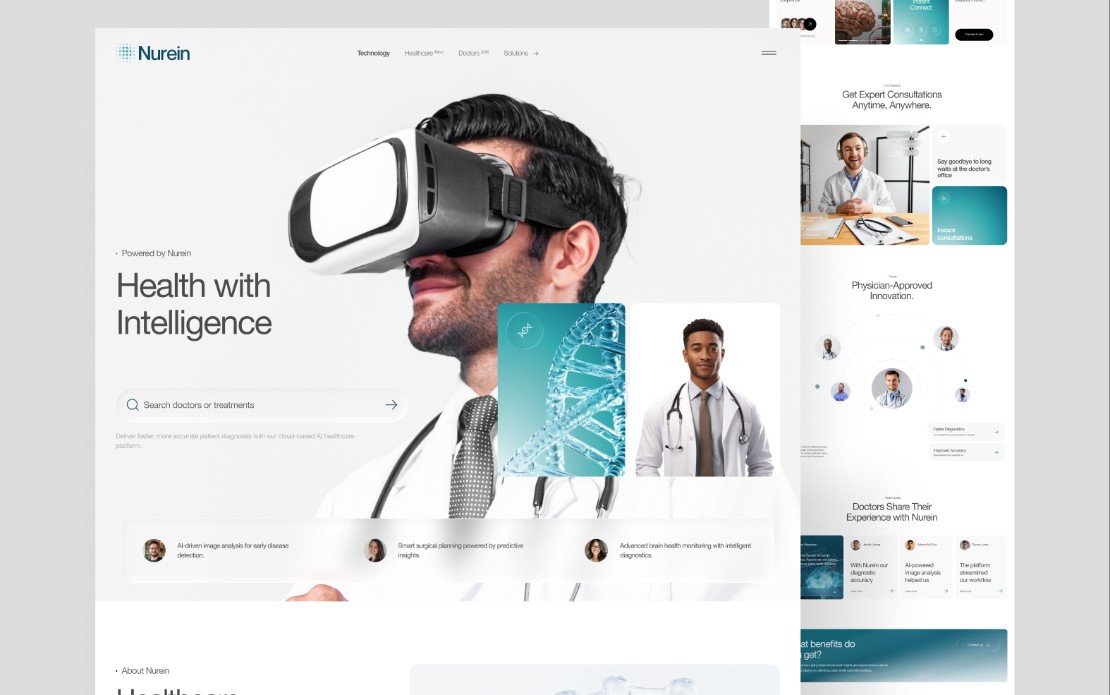 Nurein - AI Healthcare Telemedicine Business Solution Project