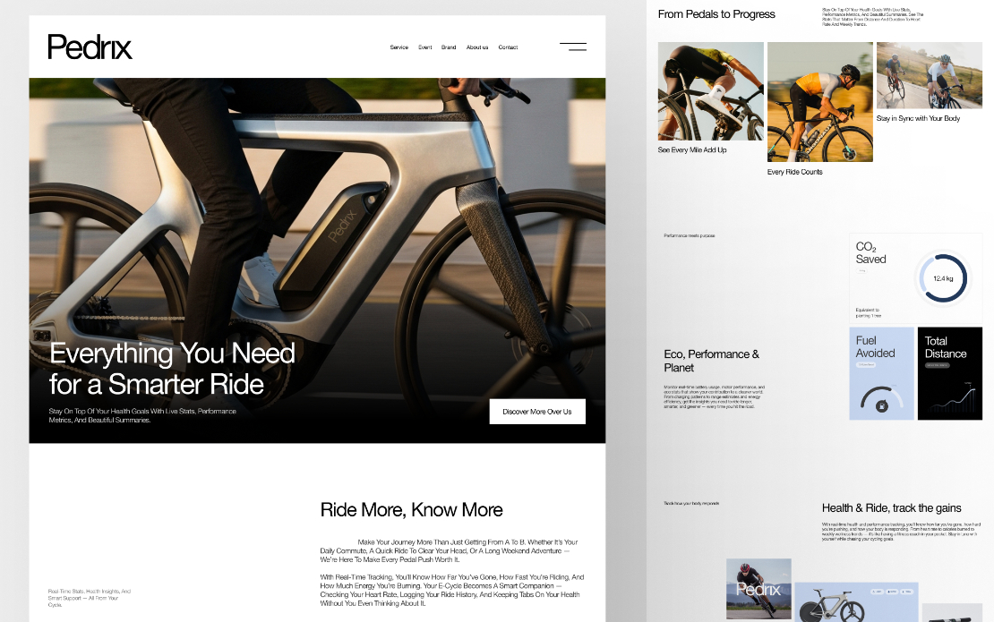 Pedrix - Electric Bike Full Business Solution