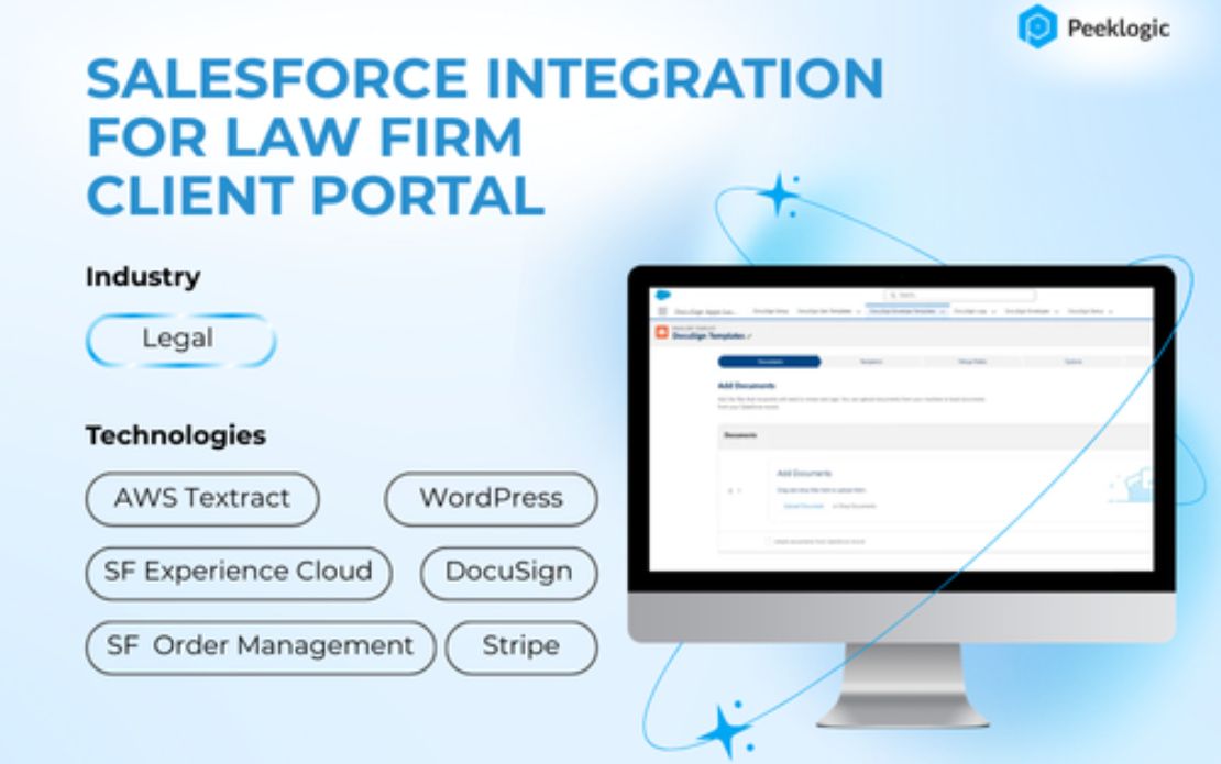 Salesforce Integration for Law Firm Client Portal