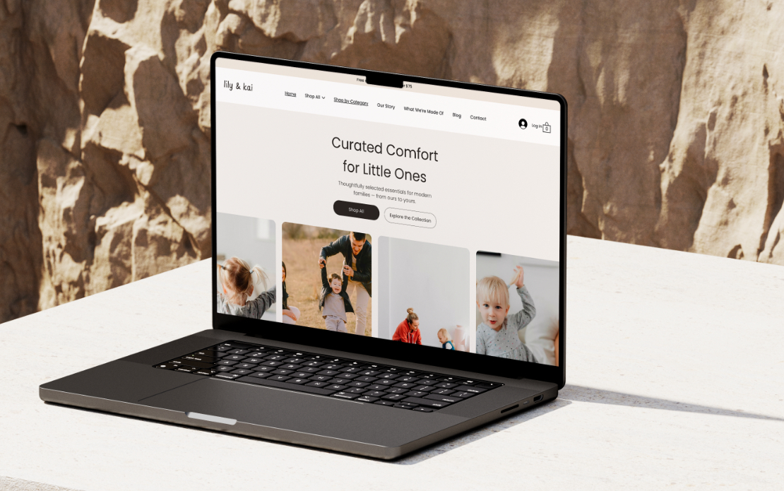 Baby & Kids E-Commerce Website Redesign | UI/UX for Conversion