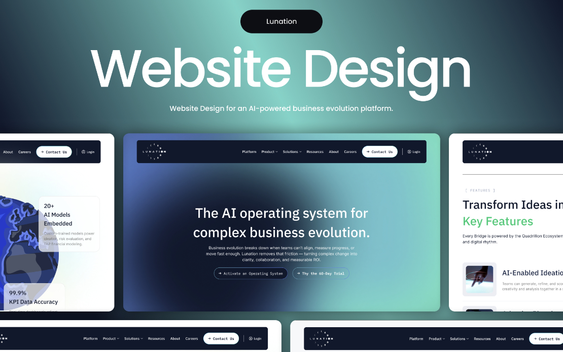 Wix Website Web Design and Web Development for AI-Powered Platform