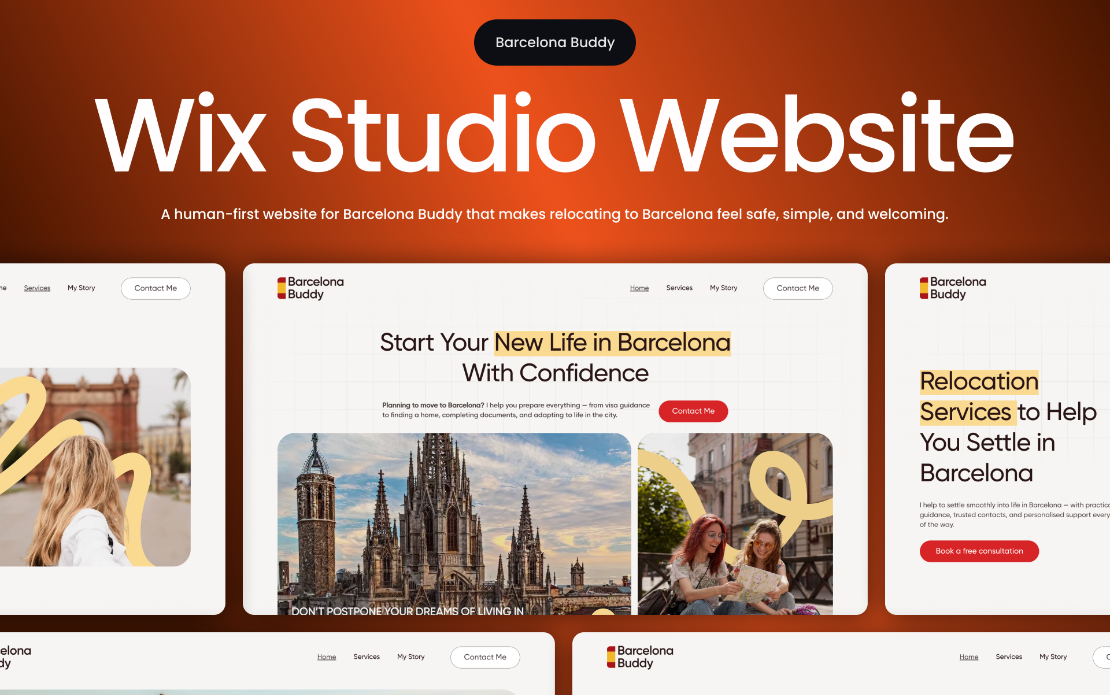 Wix Studio Website Design & SEO for Travel Brand | UX-Focused, Conversion-Driven Build
