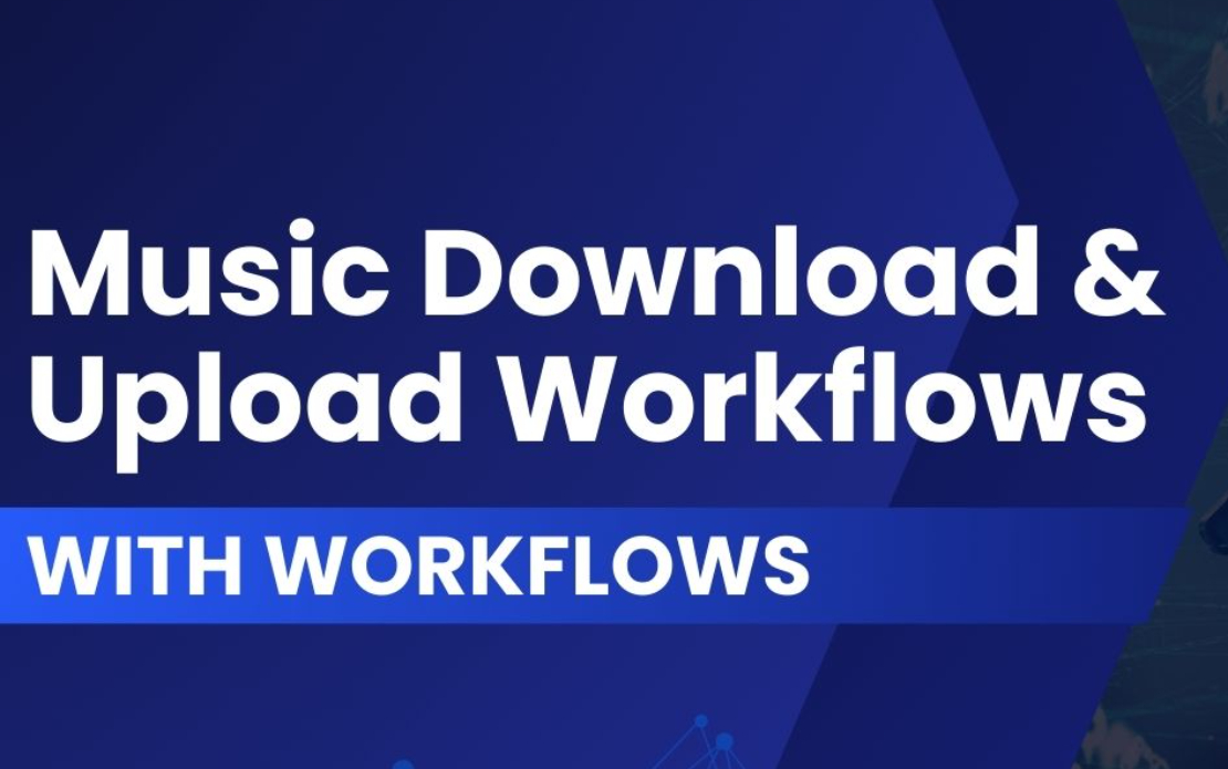 Optimizing music downloads & uploads through smart automation 🎧⚡