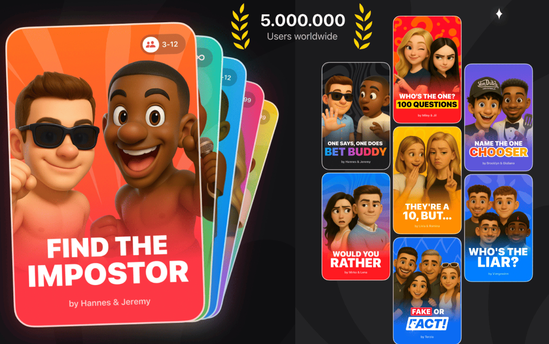 Splash – Mobile Application for Party Games With Friends