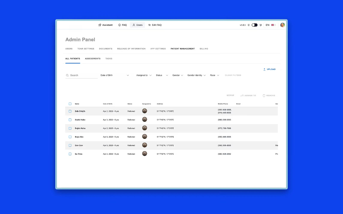 All-in-one healthcare platform for Opioid Crisis Response Teams