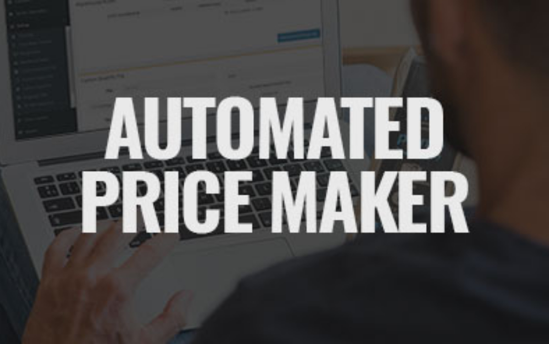 Automated Price Maker on Amazon, WM, eBay