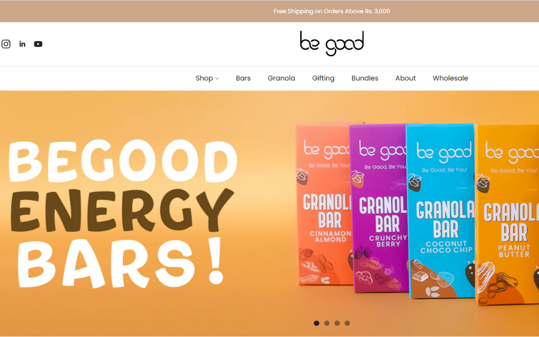 BeGood.pk E-commerce Platform Development