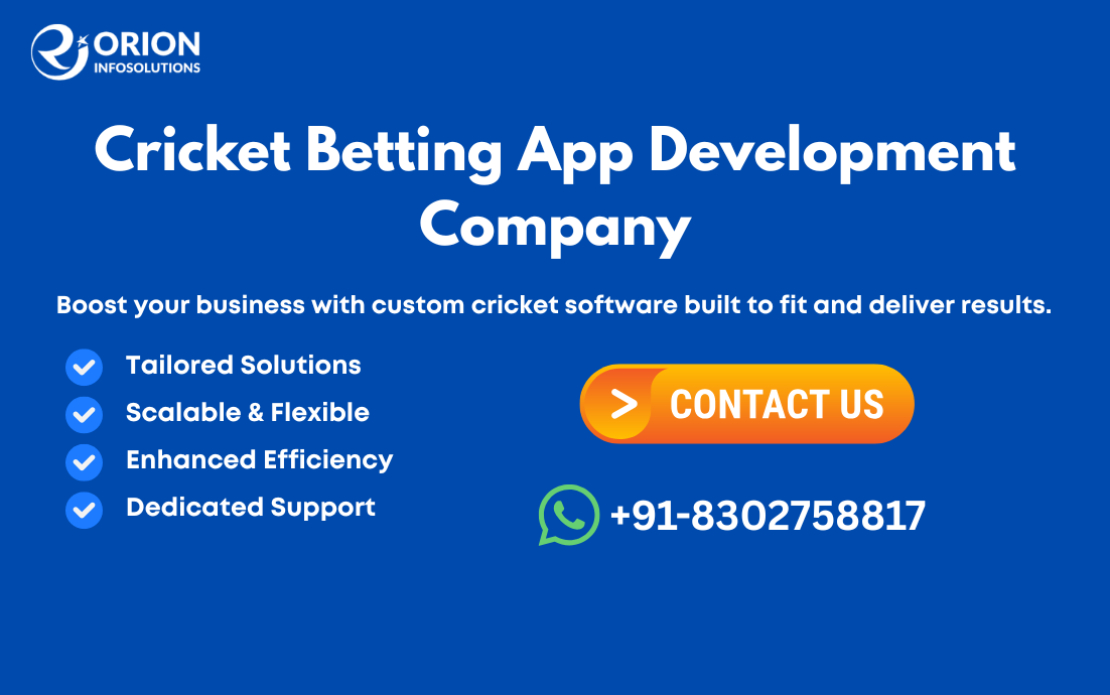 Cricket Betting App Development Company