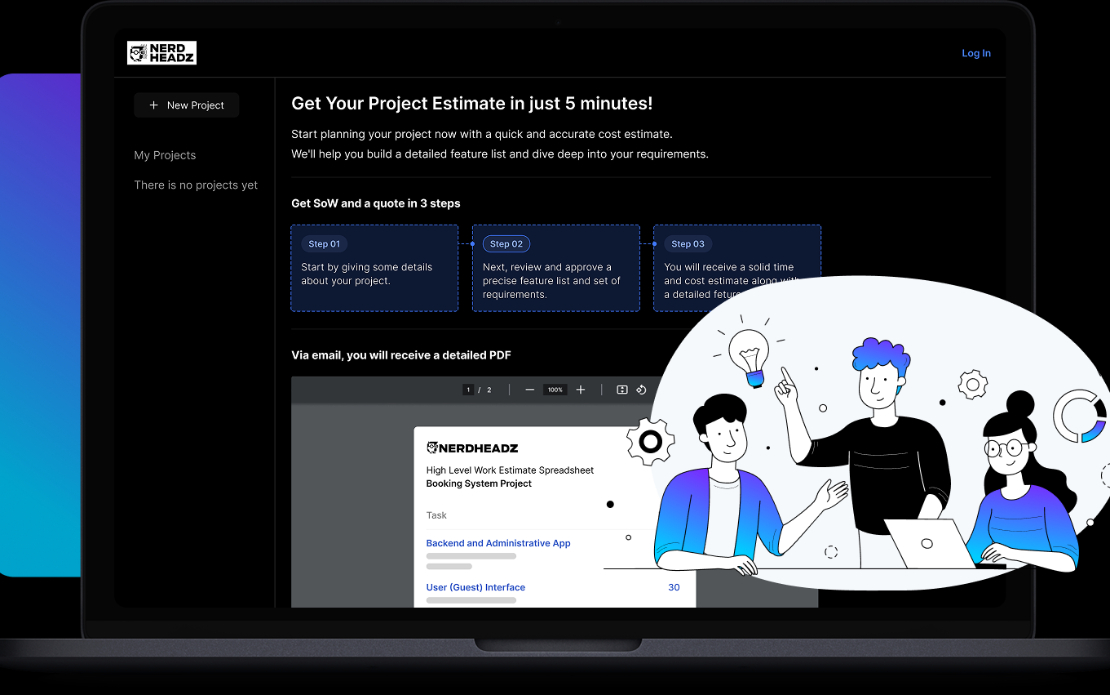 NerdHeadz AI Estimation Tool