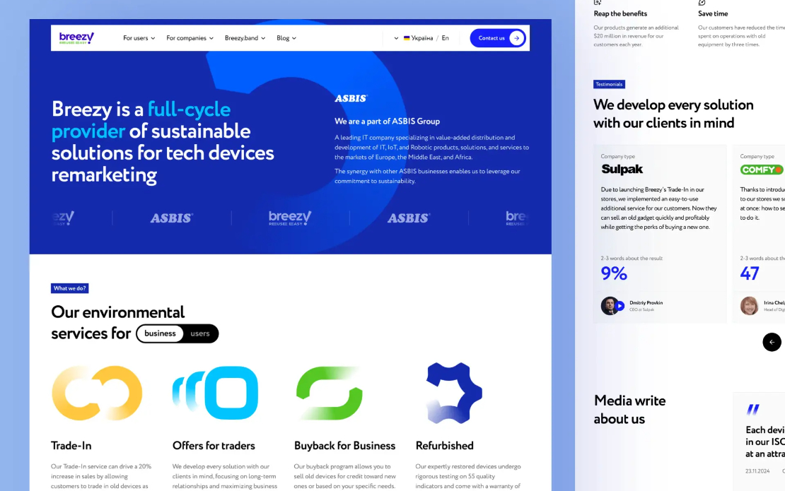 Multilingual B2B Platform for Breezy