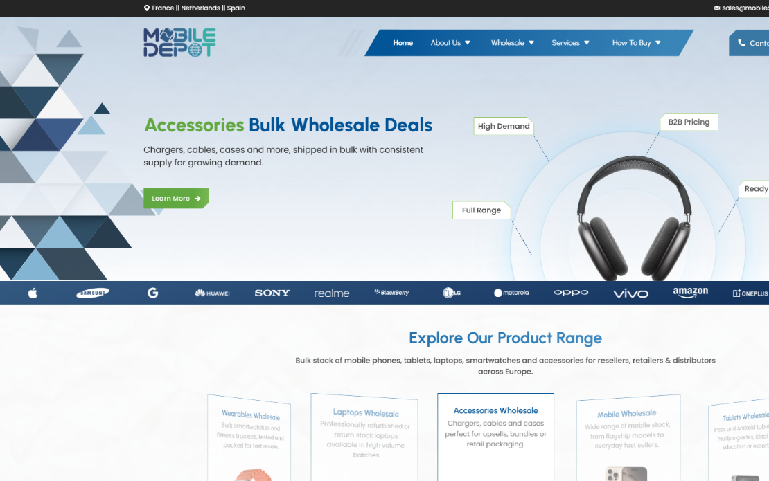 Mobile Phone Wholesale Trading Platform