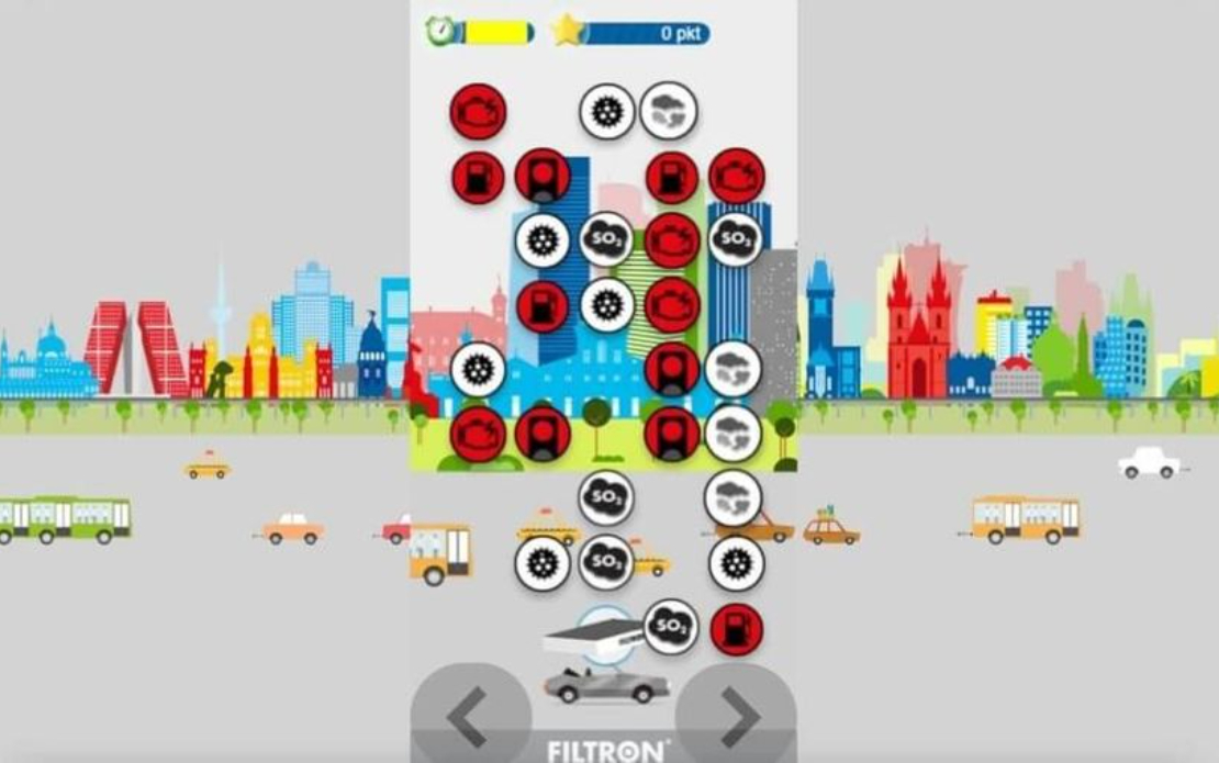 Filtron 40th Anniversary — Browser Racing Game & Quiz Platform