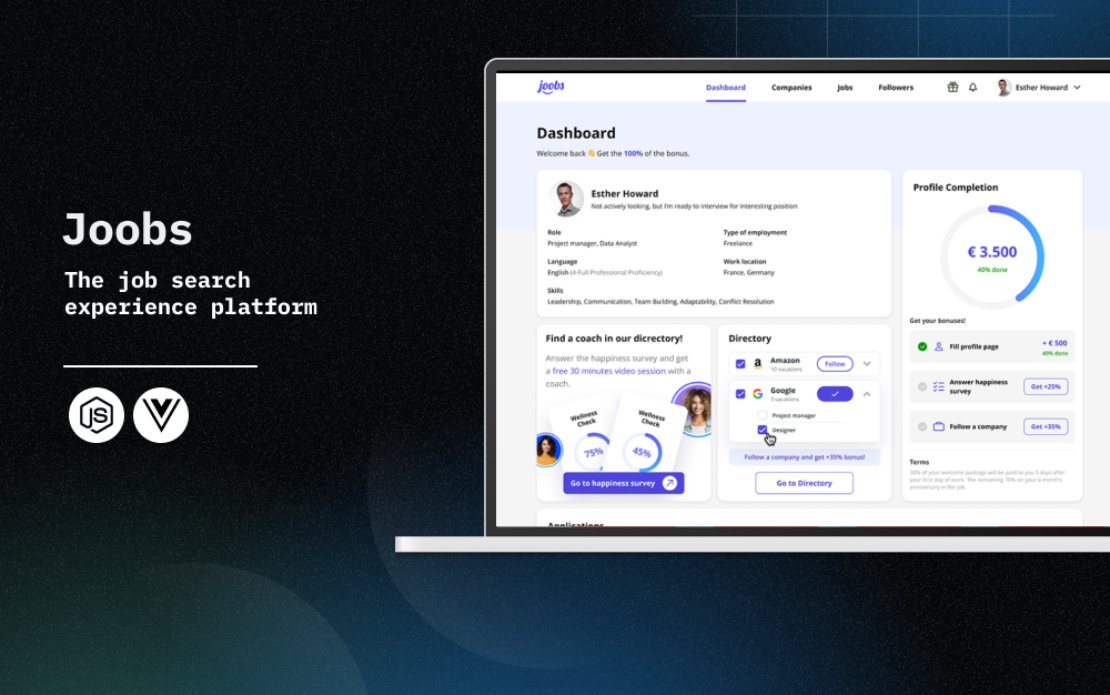 Job Search Experience Platform