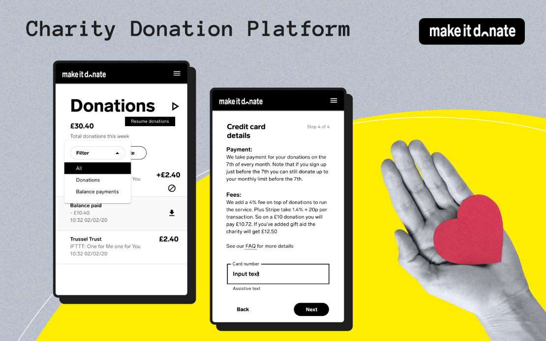 Charity Donation Platform Development