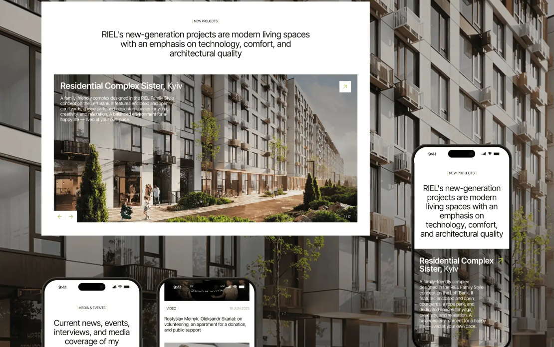 Rostyslav Melnyk Website