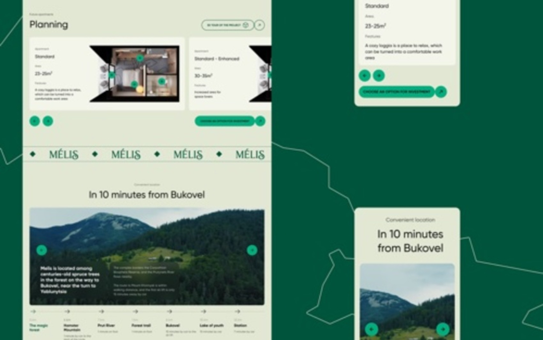 Promotional Website for Melis