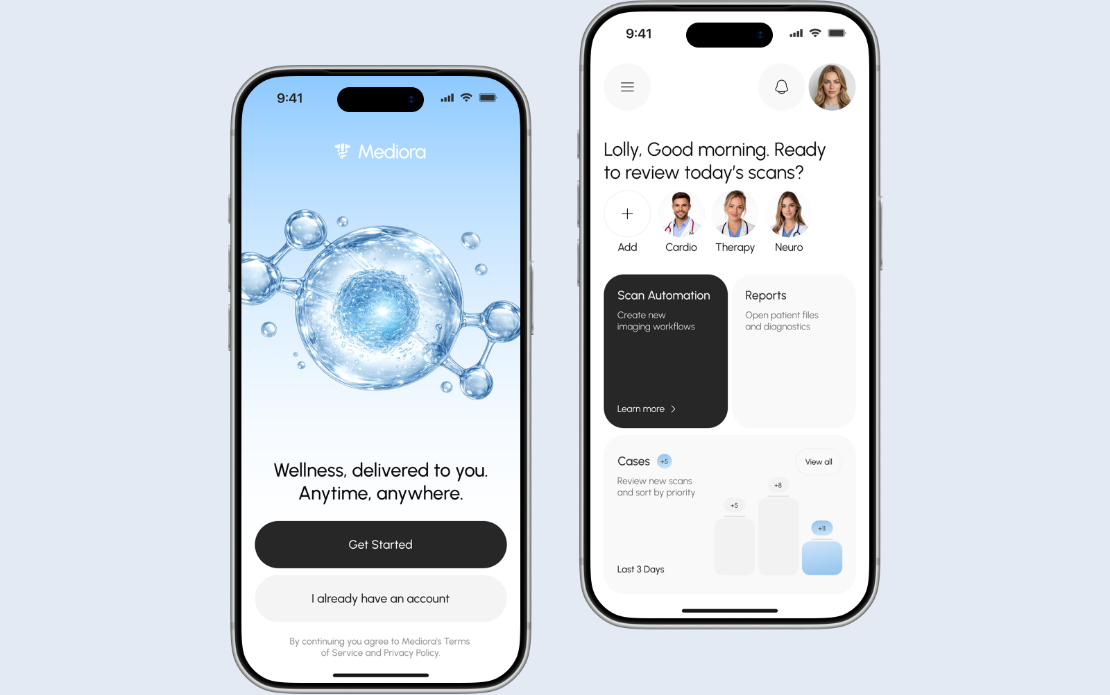 Case Study for Mediora | UX/UI Design