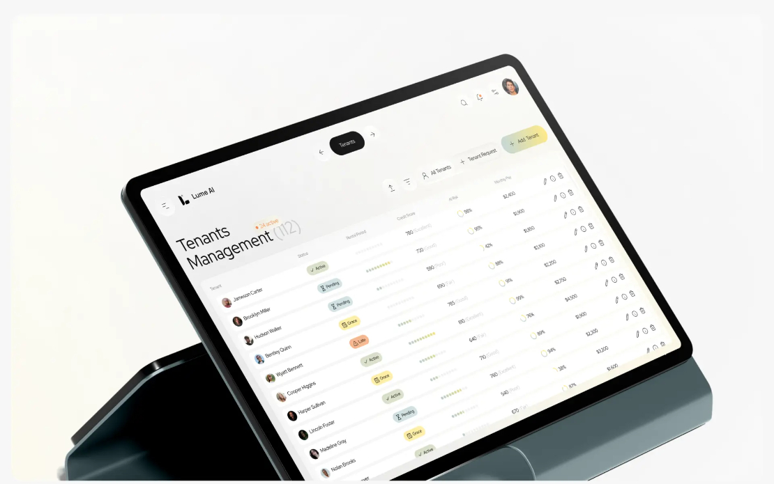 Case Study for Lume AI | UX/UI Design