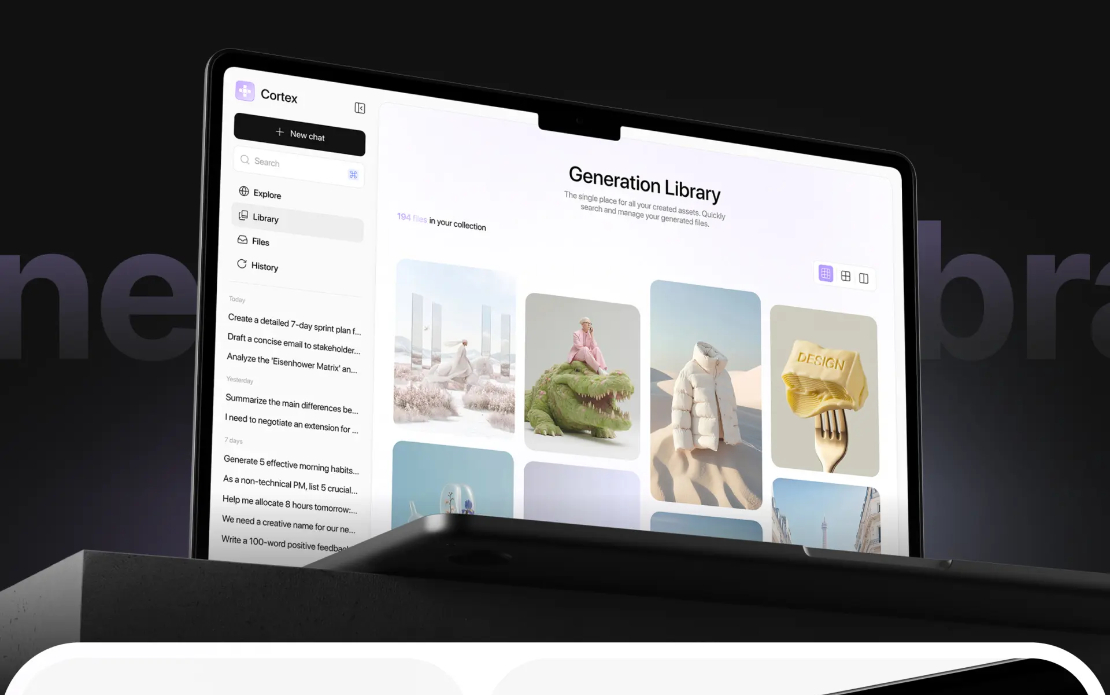 Case Study for Cortex AI | UX/UI Design