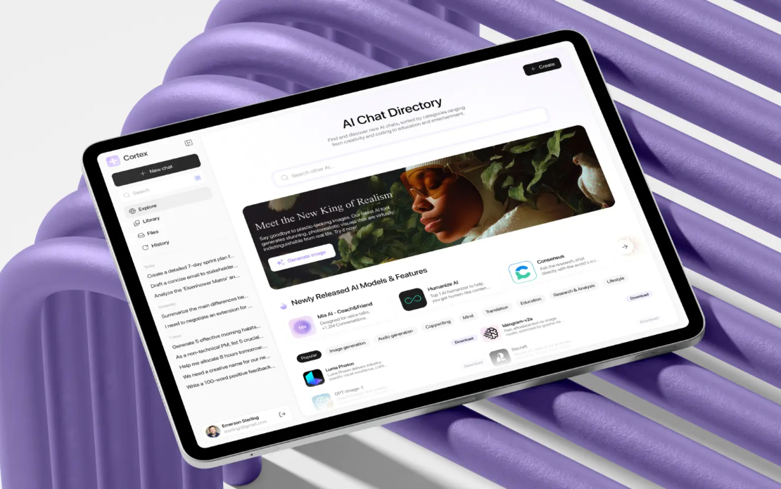 Case Study for Cortex AI | UX/UI Design