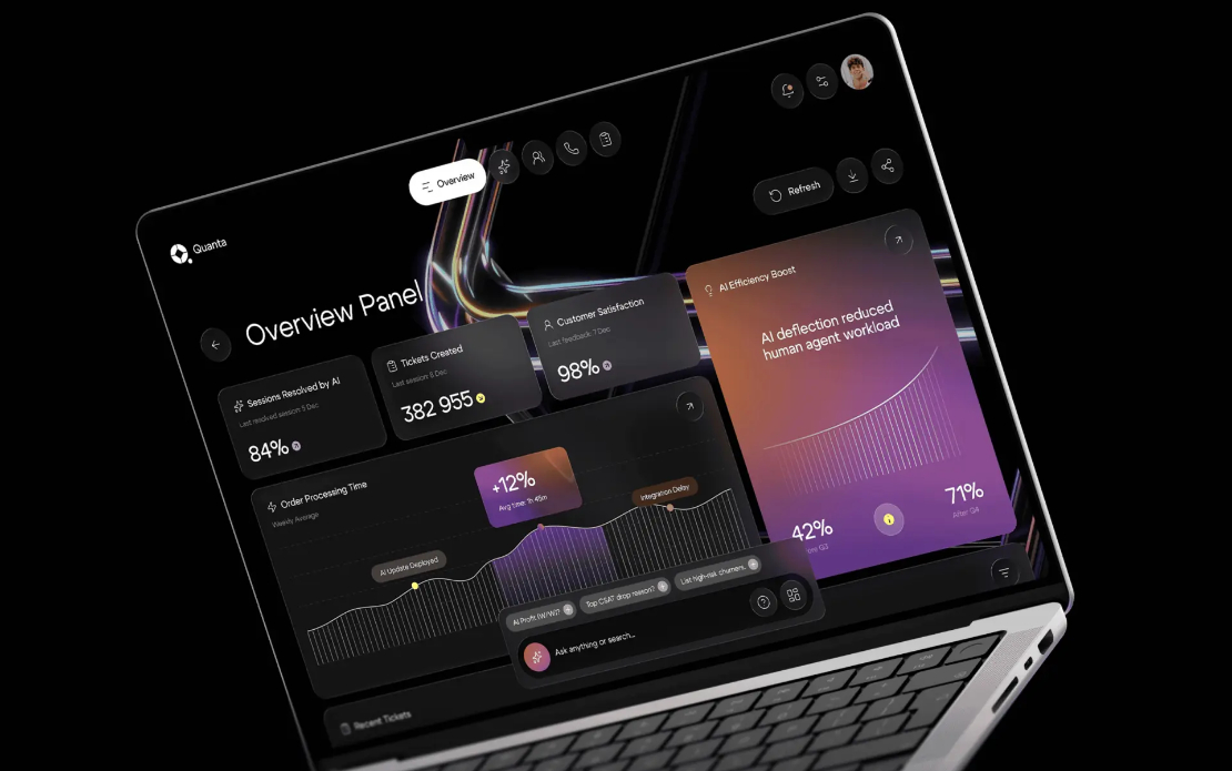 Case Study for Quanta AI | UX/UI Design