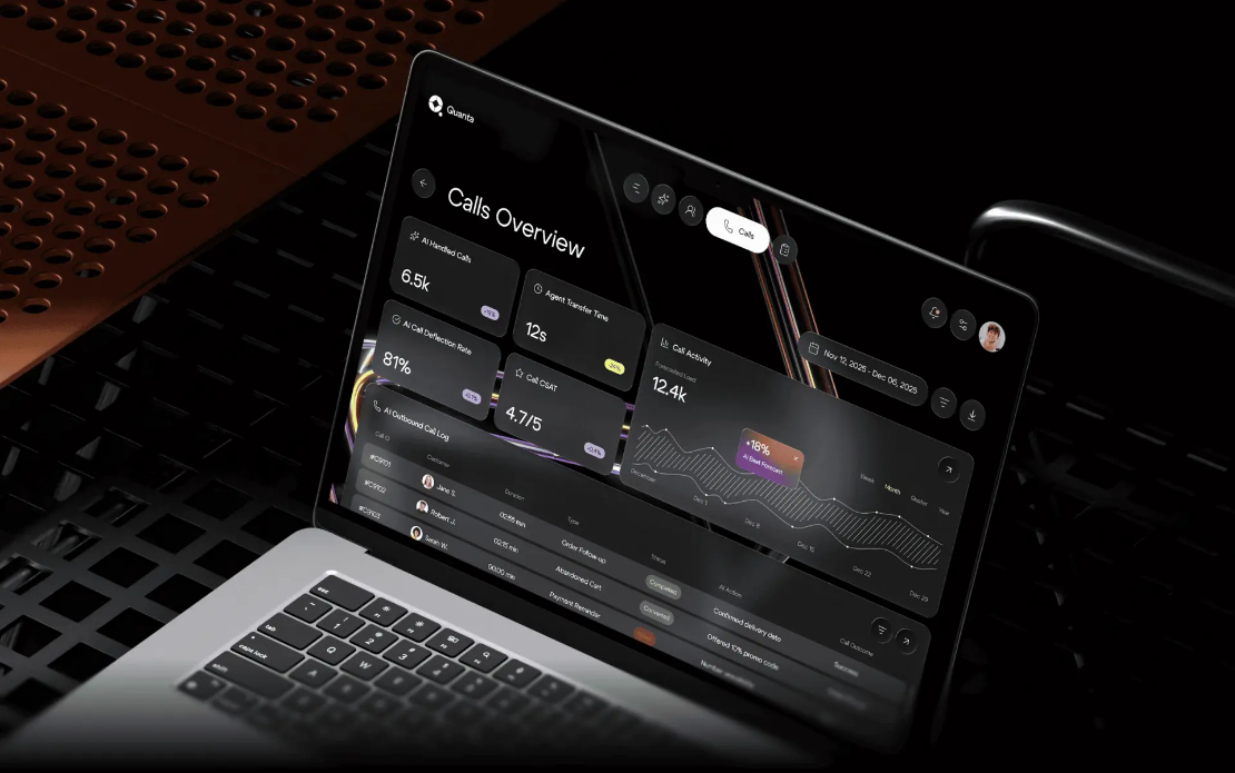 Case Study for Quanta AI | UX/UI Design