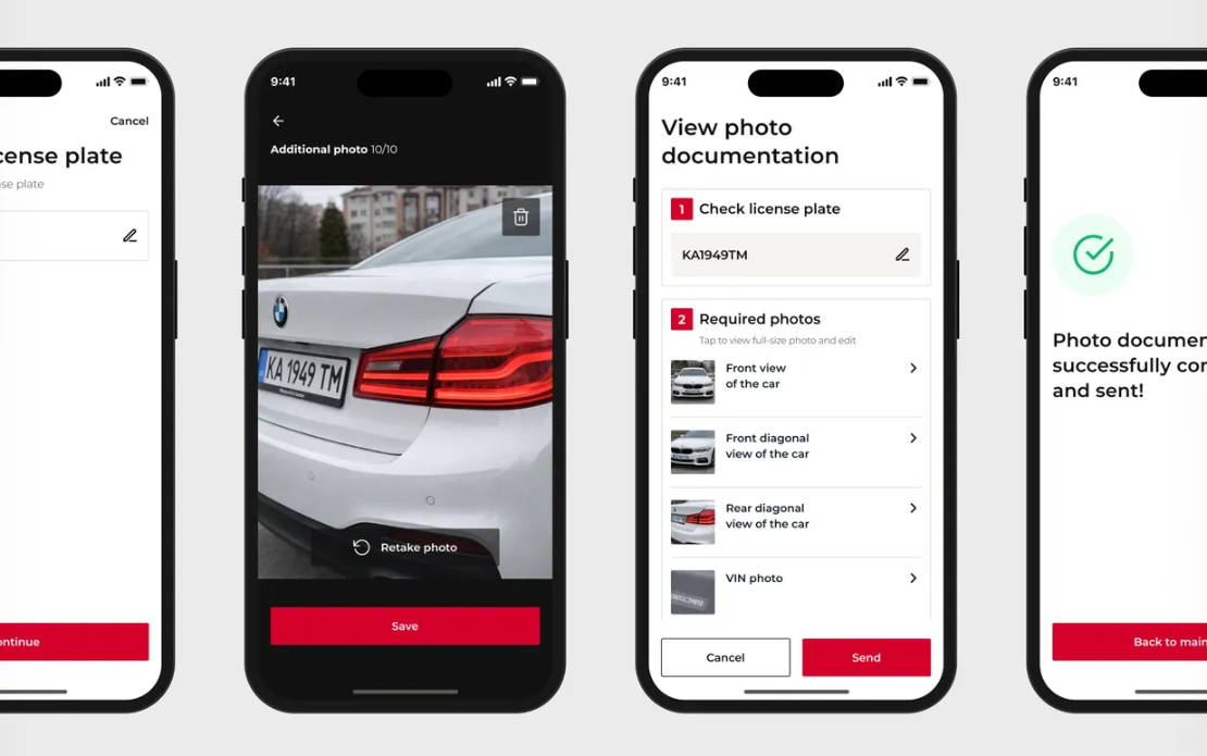 Mobile App for Vehicle Photo Documentation