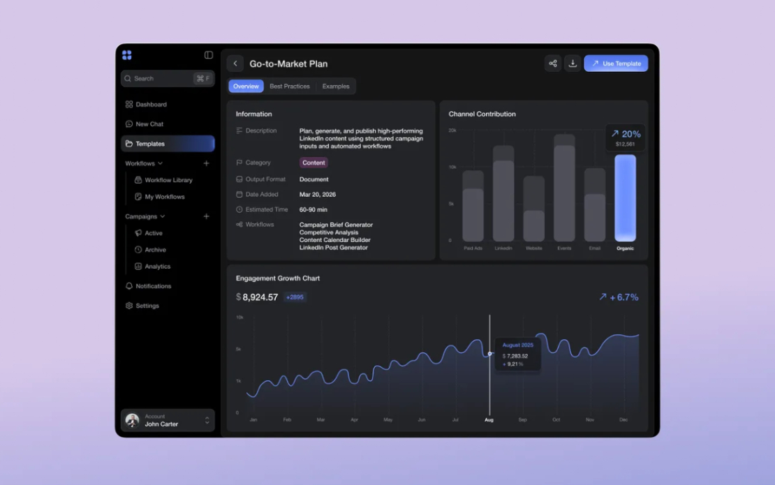 Agentic AI Platform for Marketing Teams