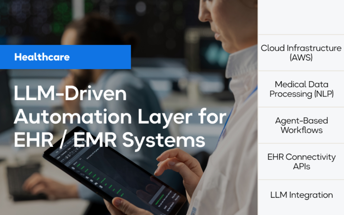 LLM-Driven Automation Layer For EHR/EMR Systems
