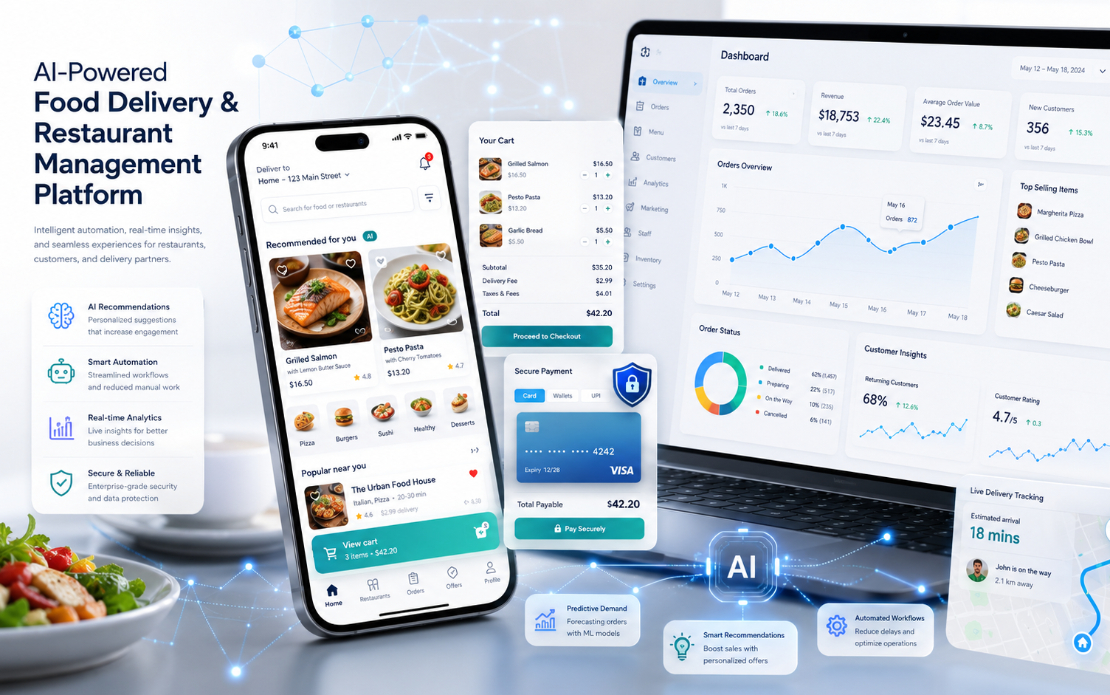 AI-Powered Food Delivery & Restaurant Management Platform