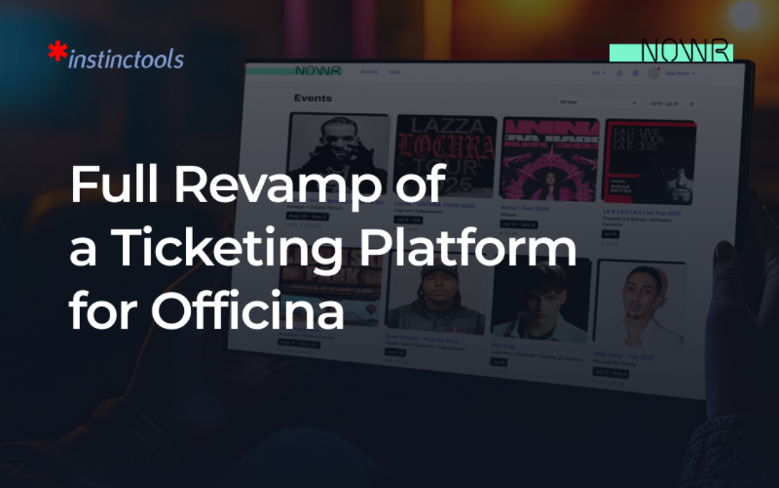 Full Revamp of a Ticketing Platform for Officina