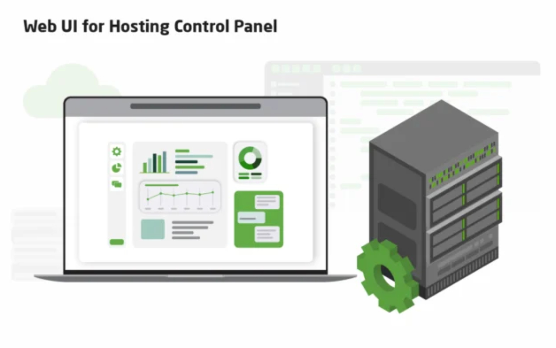 Web UI for Hosting Control Panel