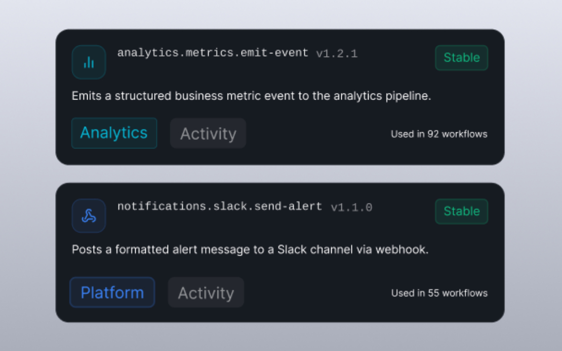 Temporal-Based Workflow Engine Architecture for Enterprise Automation