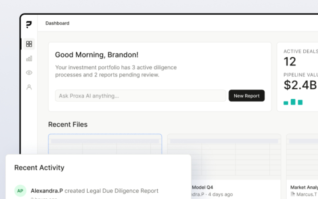 Proxa: Agent-Driven Executive Intelligence Platform with Grounded AI Retrieval
