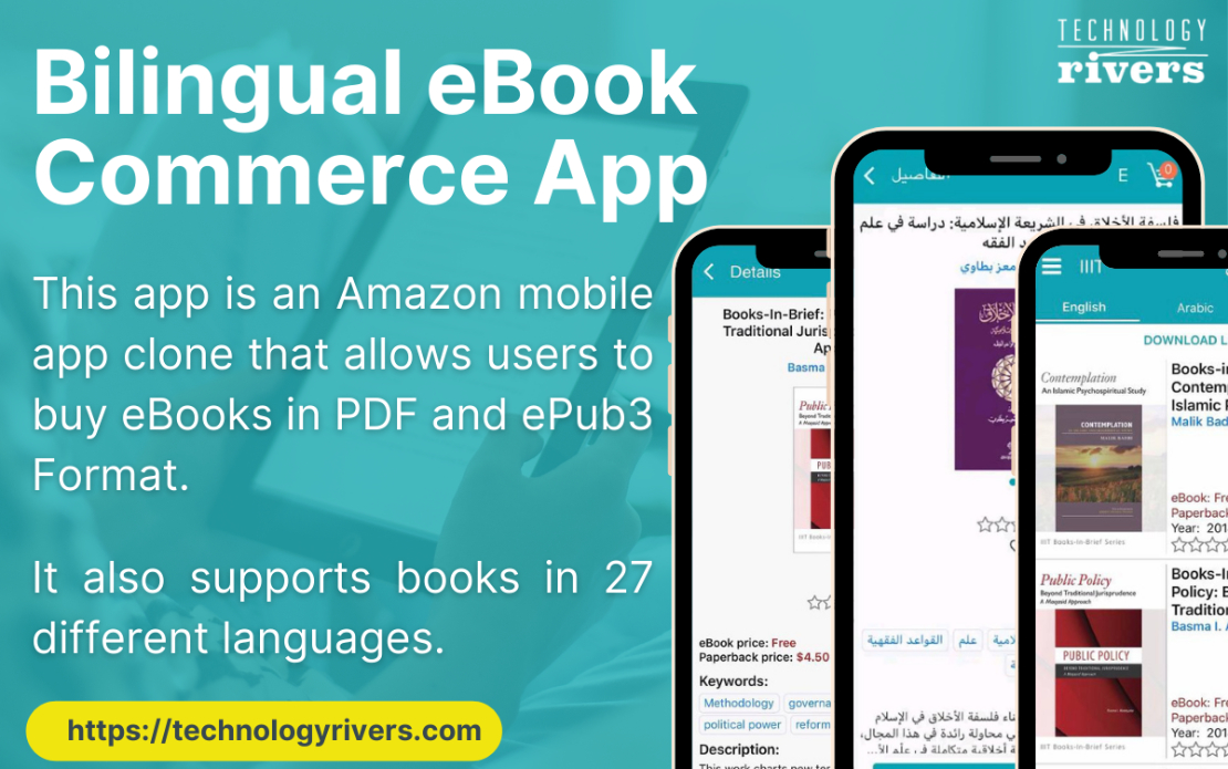 Bilingual eBook Commerce Mobile App