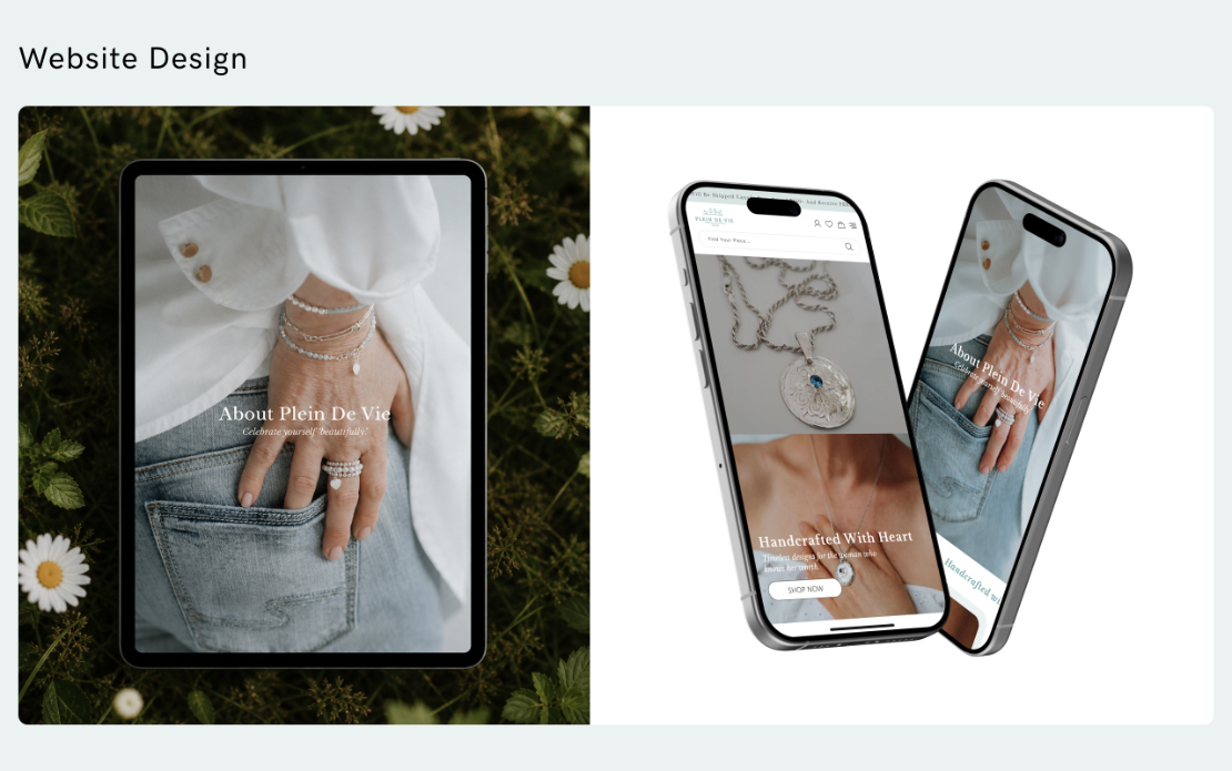 PLEIN DE VIE JEWELRY | Jewelry Website