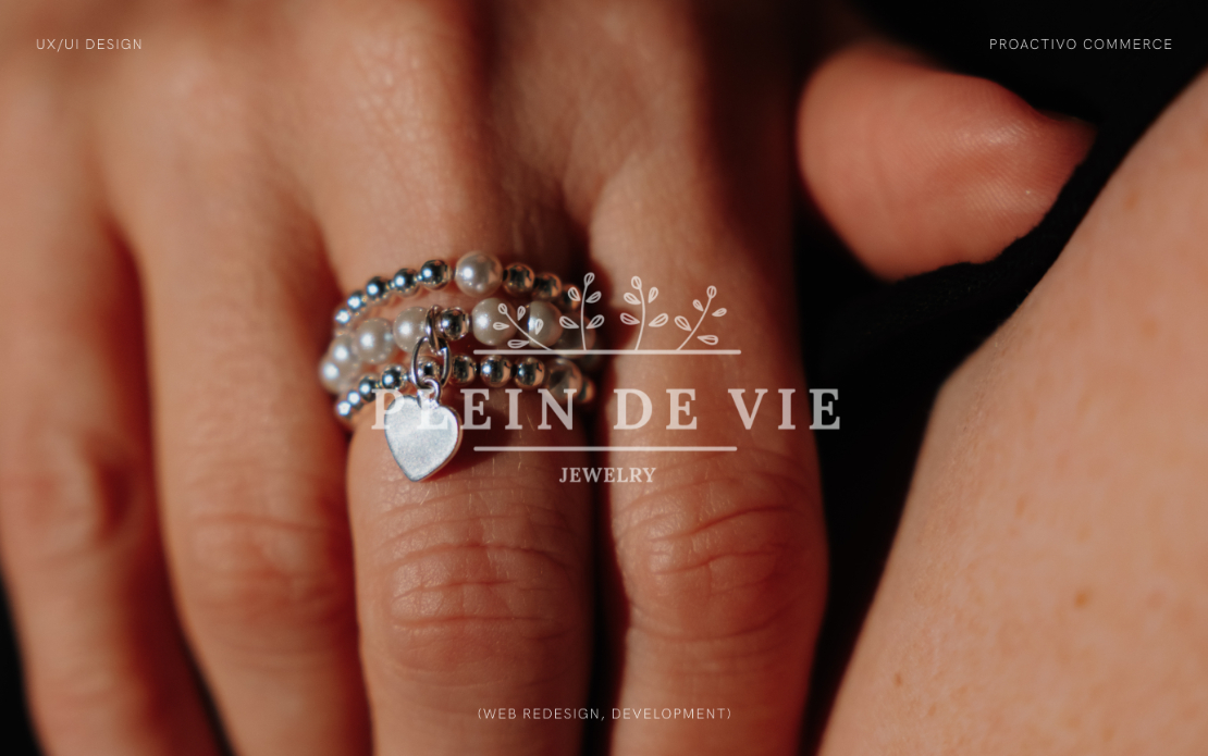 PLEIN DE VIE JEWELRY | Jewelry Website