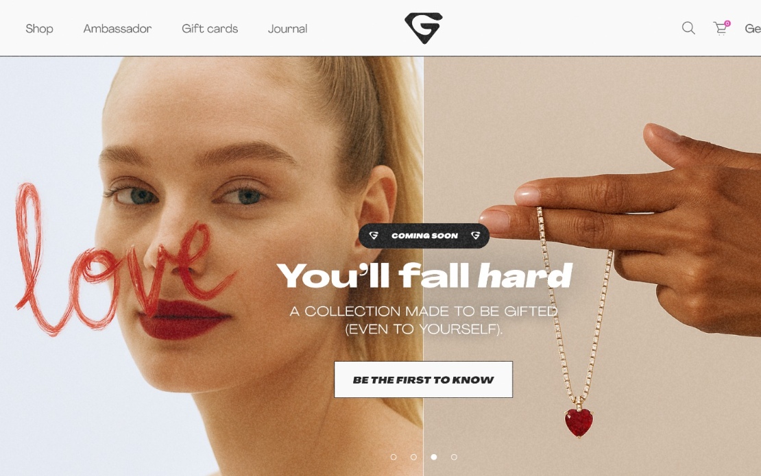 Gemmies | Jewelry Web Design