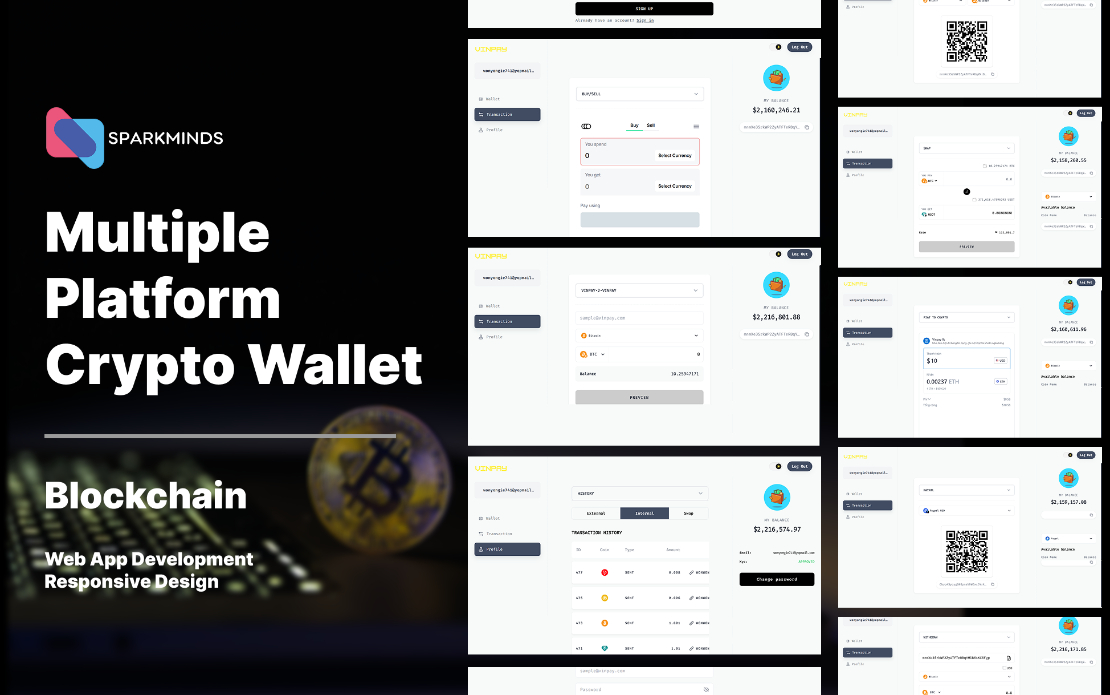 Multiple Platform Crypto Wallet