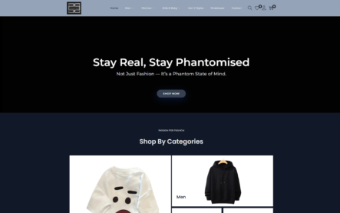 E-Commerce Website Development for Fashion Brand