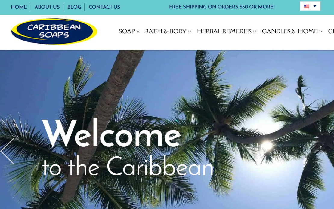 Caribbean Soaps: WooCommerce development and platform enhancement