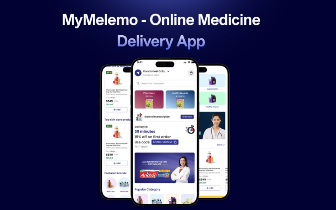 MyMelemo – Pharmacy & Medicine Delivery App